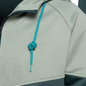 Ensemble de survêtement moderne, élégant et stylé en molleton respirant 100 % coton avec fermeture éclair, comprenant un pantalon de jogging et un sweat à capuche, idéal pour l'hiver, style streetwear uni. - Product Image 3