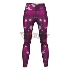 Leggings tricotés respirants sur mesure pour femmes, style décontracté, vente en gros USA, vêtements de sport et fitness à bas prix, sublimation, prix OEM - Product Image 3