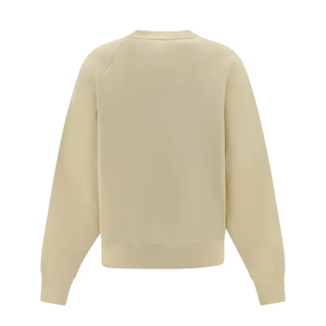 Sweat-shirts à col rond de coupe surdimensionnée 100% coton blanc Sweat-shirts à capuche à manches raglan Logo personnalisé Fabricant de sweats à capuche - Product Image 3