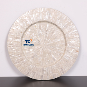 Elegant Handcrafted MOTHER OF PEARL PLACEMAT with Natural Shell Inlay for Luxury <b>Dining</b> <b>Table</b> and Home Interior Decor - Product Image 2