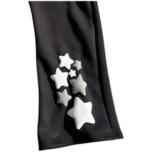 กางเกงวอร์มขาตรงพิมพ์ลายพัฟสำหรับผู้ชายกางเกงวอร์มซักโลโก้ได้ตามต้องการออกแบบได้ตามต้องการ - Product Image 5