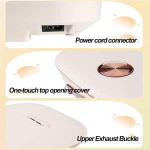 Cuisinière à riz électrique intelligente 5L, mini, multifonction, antiadhésive, cuisson automatique délicieuse et tendre pour 2-3 personnes, boîtier en plastique - Product Image 4