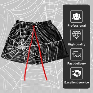 Pantalones Cortos Deportivos de Doble Capa de Secado Rápido con Cordón Ajustable, Transpirables y Personalizados de Alta Calidad para Hombre, Cómodos, con Sublimación y Bordado - Product Image 3