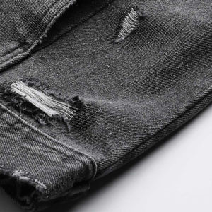 แจ็คเก็ตยีนส์วินเทจผู้ชายสั่งทำขายส่ง ผ้าฝ้ายคุณภาพสูง ระบายอากาศได้ดี สไตล์ลำลอง ลายพิมพ์ - Product Image 3