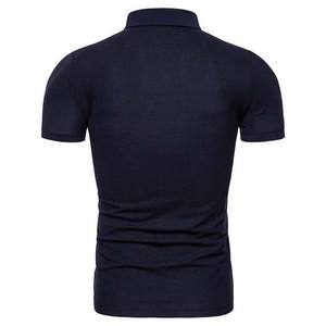 Camisetas de talla grande para hombre de alta calidad, camisetas deportivas con media cremallera de algodón y logotipo personalizado, venta al por mayor a precio económico 2025 - Product Image 2