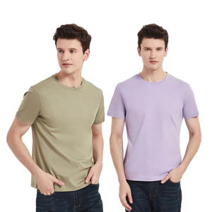 T-shirts vierges T-shirt de sport décontracté à col rond T-shirt de pro-entraînement à séchage rapide protecteur contre le soleil pour hommes - Product Image 2