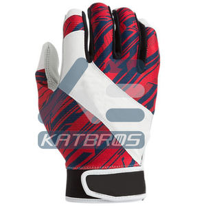 Gants de frappe de baseball personnalisés en gros avec logo, fabriqués en cuir de cabretta pour une adhérence légère pour les joueurs - Product Image 3