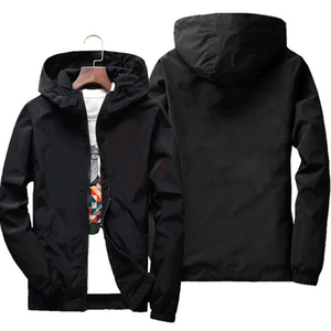 Premium 100% coton hommes décontracté sweat à capuche surdimensionné élégant Logo avant tissu tissé automne vêtements de tous les jours usine sweat - Product Image 3