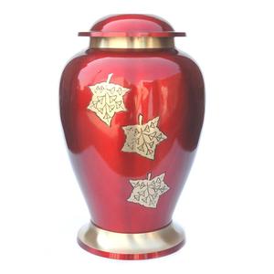 Urne de cendres humaines adultes de vente chaude Urne commémorative de souvenir de crémation en métal de conception agréable - Product Image 3