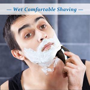 6 cabezales de repuesto para afeitadora eléctrica, afeitadora de triple cuchilla para rostro, afeitadora rotativa lavable con alimentación USB para afeitado corporal - Product Image 4