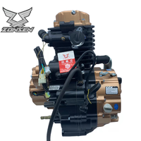 Moteur Zongshen 200cc, moteur CG200, moto à refroidissement par eau, cylindre 4 soupapes