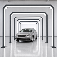Tunnel lumineux LED pour toit de voiture convertible, éclairage pour l'entretien des toitures et les ateliers de detailing automobile, IP54, approvisionnement en gros