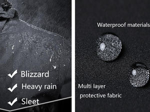 แจ็คเก็ตมอเตอร์ไซค์ฤดูหนาวคุณภาพสูงสำหรับผู้ชาย ผลิตตามสั่ง แบรนด์ส่วนตัว กันน้ำ กันลม ระบายอากาศ หนัง ป้องกันรังสียูวี ทนไฟ - Product Image 4