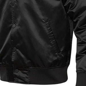 Pour hommes et femmes / Veste universitaire en satin de haute qualité, best-seller, veste bomber pas chère pour hommes, nouvelle veste en satin personnalisée en gros - Product Image 5