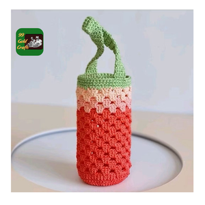 SAC EN LAINE AU CROCHET FAIT MAIN AVEC UN DESIGN COLORÉ ACCESSOIRE DE MODE LÉGER ET ÉLÉGANT - Product Image 1