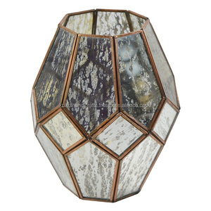 Lanternes antiques festives de Ramadan Eid bougie en métal et verre design de lanterne marocaine meilleure finition support de lumière en T - Product Image 5