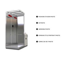 Mesin Foto Booth DOLA Putih, Perlengkapan Kamera Kecantikan, Panduan Suara, Cocok untuk Pesta, Dijual, Mesin Vending Fotografi, HOT