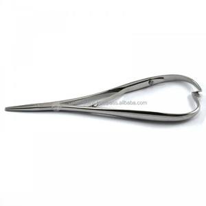 Portaagujas Mathieu de línea delgada de 14cm de calidad superior, instrumentos quirúrgicos de ortodoncia, manual alemán de acero inoxidable ISO 13485 - Product Image 4