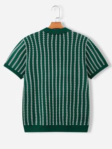 Personalizado suave 100% algodón de los hombres para Polos transpirable Stand Collar impreso Casual Tie-Dye diseño más tamaño Golf estilo Casual - Product Image 2