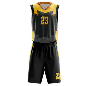 Dernière conception d'uniformes personnalisés 100% polyester meilleure qualité uniforme de basket-ball vêtements de sport vêtements de basket-ball 2025 personnalisés - Product Image 2