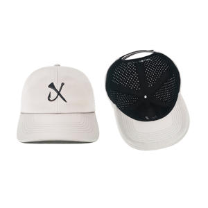 <b>Grey</b> Unstructured <b>Baseball</b> <b>Caps</b> Quick Dry Performance Dad Hat Soft Polyester Sports <b>Cap</b> Quick Drying Running Hat - Product Image 3