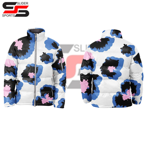 เสื้อแจ็กเก็ตปลาปักเป้าความหนาแน่นสูงสไตล์สตรีทสดใสเสื้อแจ็กเก็ตพิมพ์ลายกราฟฟิตีสำหรับฤดูหนาวเสื้อแจ็คเก็ตขนเป็ดโลโก้พิมพ์ซับลิเมชันตามสั่งสำหรับผู้ชาย - Product Image 6