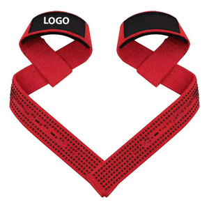 Bandes de poignet en coton de haute qualité avec logo personnalisé, équipement de sécurité pour la musculation en salle de sport, haltérophilie, sangles d'entraînement en gros - Product Image 4