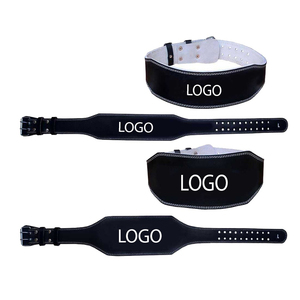 Cinturón de gimnasio de piel de vaca Premium personalizado de alta calidad para entrenamiento de potencia cuero sintético levantamiento de pesas entrenamiento físico - Product Image 2