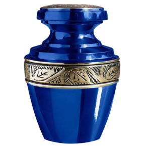 Brass Engraved Small <b>Keepsake</b> Cremation Urns Funeral Accessories Metal <b>Keepsake</b> Urns for Funeral Home Metal <b>Keepsake</b> Urns - Product Image 4