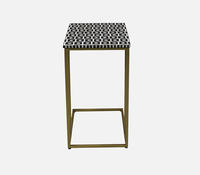 Table basse grande taille pour salon, peinte à la main, design personnalisé, style tendance, export, nacre, mobilier pour maison et hôtel