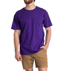 Camiseta corta de algodón 100% de calidad de lujo para hombre, ropa de calle de gran tamaño con hombros caídos, logotipo personalizado estampado, diseño liso - Product Image 6