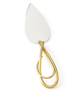 Ensemble de gâteau et de serveur en laiton antique design créatif couteau à gâteau en laiton moderne et ensemble de serveur à un coût abordable - Product Image 1