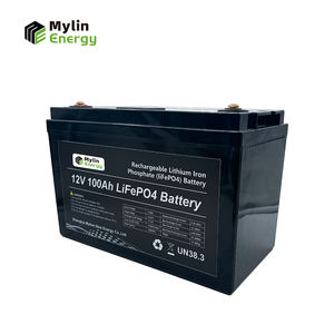Batterie au lithium fer phosphate (LiFePO4) rechargeable 12V 100Ah pour le stockage d'énergie solaire - Product Image 3