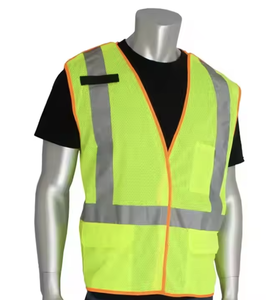 Chaleco de seguridad de trabajo de alta visibilidad, chaqueta reflectante de alta visibilidad para seguridad Personal, ropa reflectante de construcción de calidad - Product Image 4