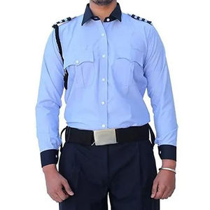 Ensemble d'uniformes de sécurité deux pièces sur mesure, matériau durable et respirant, vêtements de travail en extérieur, confort pour les agents de sécurité - Product Image 5