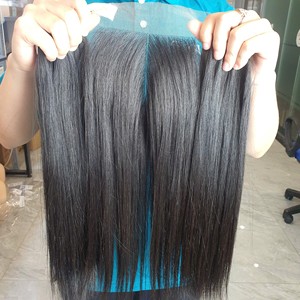 Venta caliente virgen vietnamita máquina cruda doble trama pelo Color Natural hueso recto sin enredos sin caída precio al por mayor - Product Image 1