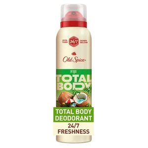 Desodorante Corporal Old Spice para Hombre, Sin Aluminio, Vainilla + Manteca de Karité, Frescura Corporal Total 24/7 // Dermatológicamente Probado - Product Image 5