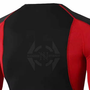 Ropa de fitness para gimnasio, recién llegado, transpirable, protector contra sarpullidos, Spandex/tela de poliéster, manga completa, diseño personalizado, alta calidad - Product Image 6