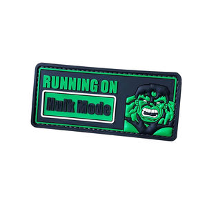 การออกแบบใหม่แพทช์ PVC คุณภาพดีแพทช์โลโก้ยาง 3 มิติแบบกําหนดเองโลโก้นูนพิมพ์ฉลากยางแพทช์ PVC อ่อน - Product Image 1