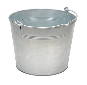 hot sale Garden Planter Galvanized Stainless Steel fashionable Trending <b>Plant</b> Tub Flower <b>Basket</b> Customized Platners - Product Image 3
