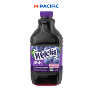 Prêt à expédier Welch's 100% Jus fabriqué aux États-Unis sans arômes artificiels 64oz de raisin rouge - Product Image 3