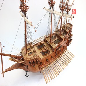 TALL SHIP <b>MODEL</b> GOKE - <b>WOODEN</b> <b>MODEL</b> SHIPS for HOME DECORATION - HIGH QUALITY SHIP <b>MODEL</b> for SALE - Product Image 3