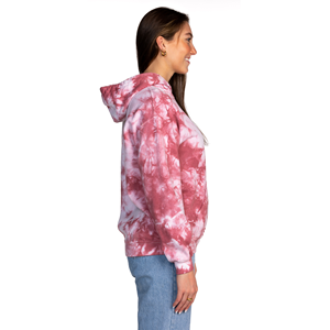 Custom Oversized Tie-Dye Long Sleeve <b>Hoodie</b> For Women Drop Shoulder Plus Size Winter And Autumn <b>Sweatshirt</b> - Product Image 2