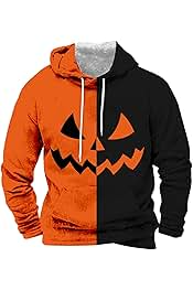 Sudadera con Capucha Personalizable de Algodón 100% Térmica de Lujo para Hombre, Invierno, Halloween, Transpirable - Product Image 2
