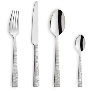 Stylish Elegant Design Metal Gold Plated Cutlery Heavy Duty Tableware Fork Spoon <b>Knife</b> Modern Flatware Set for Foreign Buyers - Product Image 2