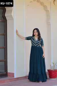 Dernières tenues de mariage et de festival Collections de robes Anarkali Nouvel article Belle robe afghane pour femmes - Product Image 2