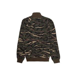 Maharishi Men's Chacruna Reversible Track <b>Jacket</b> Water-Proof Breathable Standing Collar Hood Zippered Closure Letter Long - Product Image 2