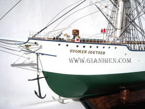 Gia Nhien Fabricant Approuve la Conception Personnalisée de Haute Qualité Modèle de Grand Bateau JOUTSEN Décoration en Bois pour la Maison Basse quantité minimale de commande - Product Image 5