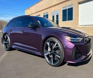 รถยนต์ขายดีที่สุดปี 2021 A-U-D-I RS6 Avant สีม่วงเมอร์ลิน เครื่องยนต์ V8 ทวินเทอร์โบ อุปกรณ์ครบครัน - Product Image 1