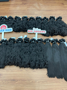 โปรโมชั่นคริสต์มาส 2025 ชุดผมแท้แบบมัด  ต่อผมแท้เวียดนาม สีธรรมชาติ ผมตรงธรรมชาติ จัดส่งแบบดรอปชิป มีสินค้าในสต็อกจำนวนมาก - Product Image 4